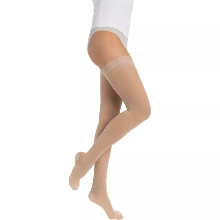 Sigvaris Essentiel Semi-Transparent Bas de Contention Femme Classe 2
