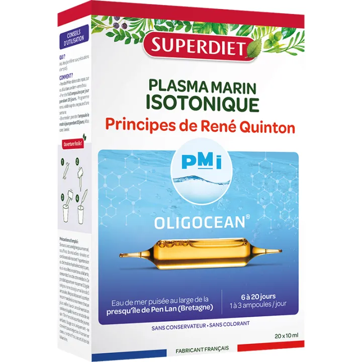 Oligocean PMI Plasma Isotonische Marine-20 Ampullen