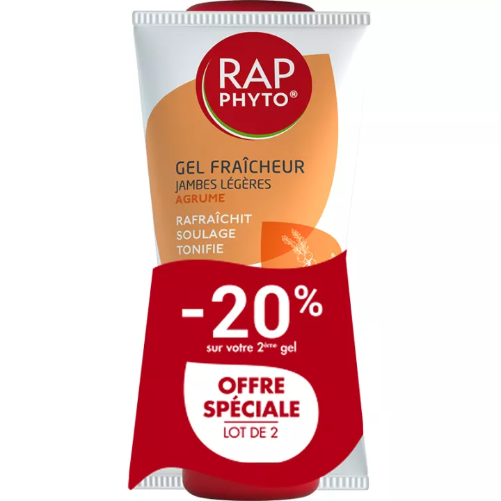 Rap Phyto Gel Fraîcheur Jambes Légères Bio 150 ml
