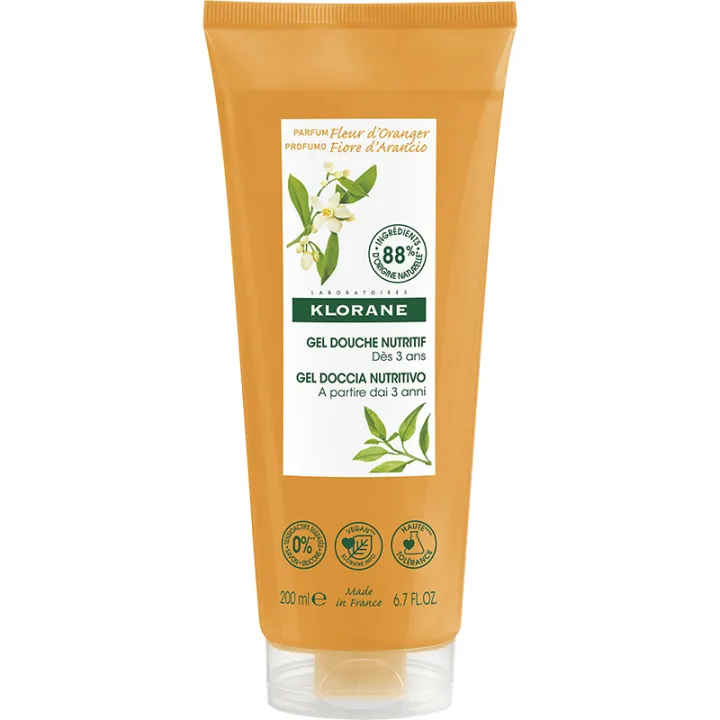 Klorane Gel Douche Nutritif au Capuaçu Bio 200 ml
