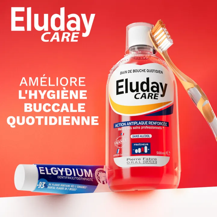 Eluday Care Collutorio Antiplacca 500 ml