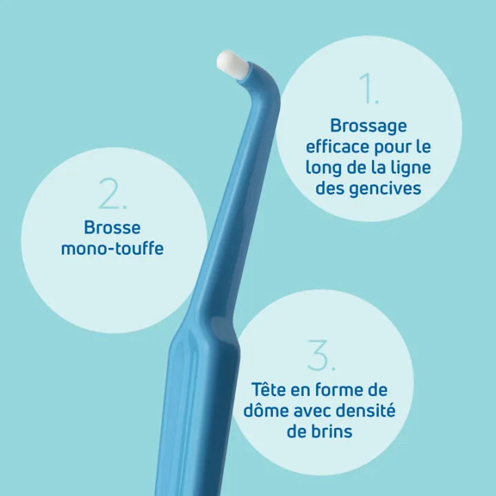 TePe Brosse Compact Tuft Nettoyage Précis