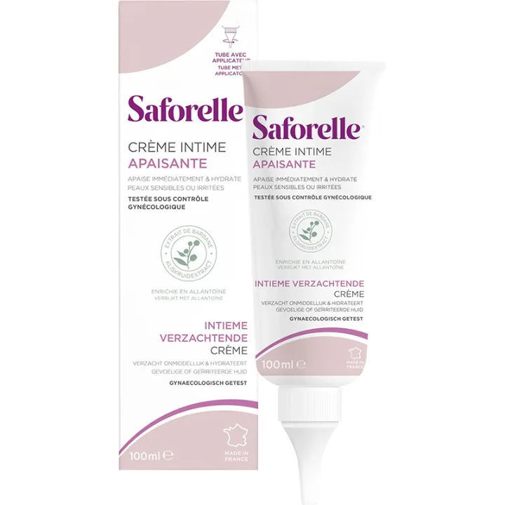 Saforelle Crème Intime Apaisante Apaise & Hydrate