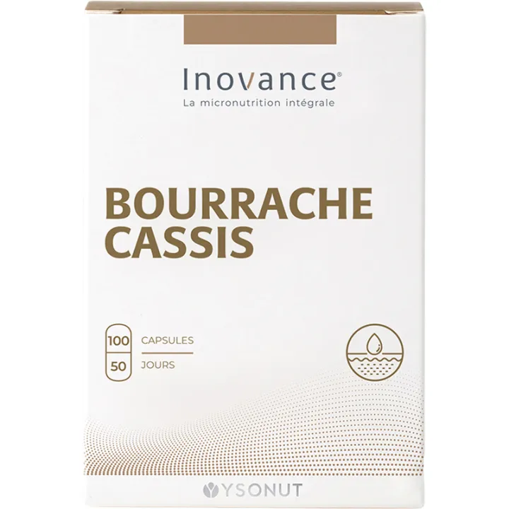 Inovance Bourrache-Cassis Oméga pour la peau 100 gélules