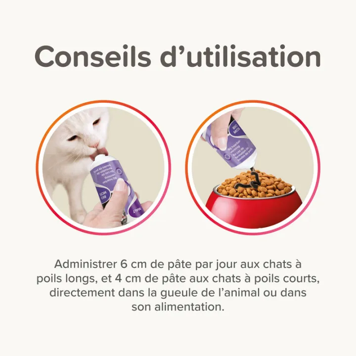 Beaphar Pâte Anti-Boules de Poils au Malt  Pour Chats 100 g