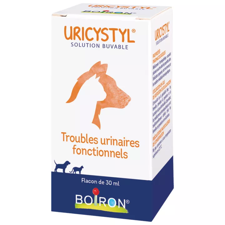 URICYSTYL Boiron Homeopatia Veterinária em Gota Potável 30ML