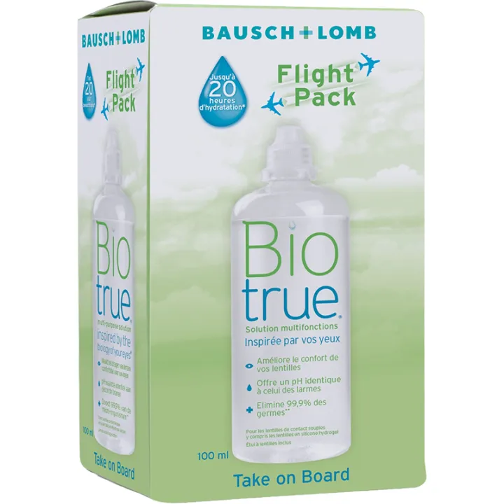 Biotrue Multifunktionslösung für weiche Kontaktlinsen