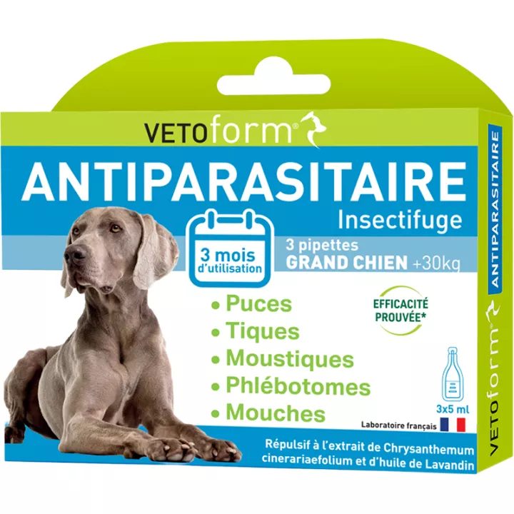 Пипетки Vetoform Insect Repellent для собак