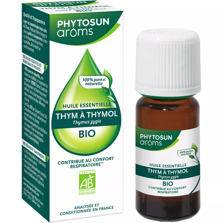 Olio essenziale di timo biologico Phytosun Aroms