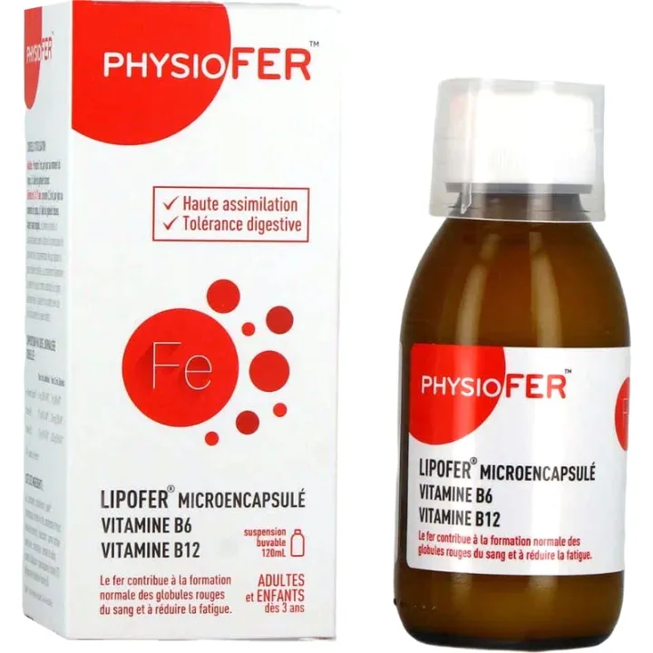 Immubio Physiofer Lipofer microincapsulato, sospensione orale, 120 ml