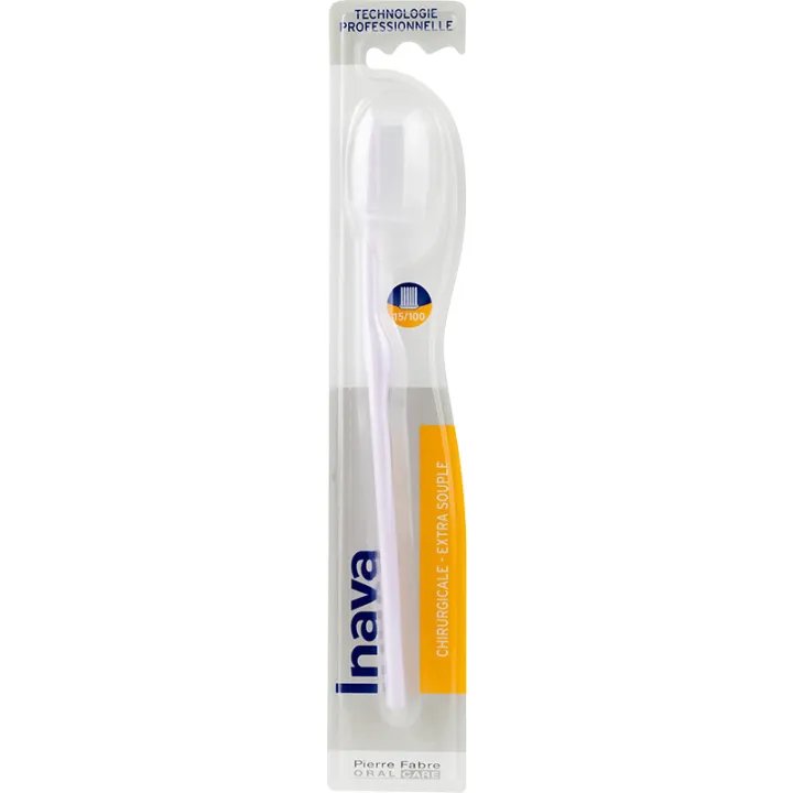 Cepillo de dientes quirúrgico Inava 15/100 postoperatorio