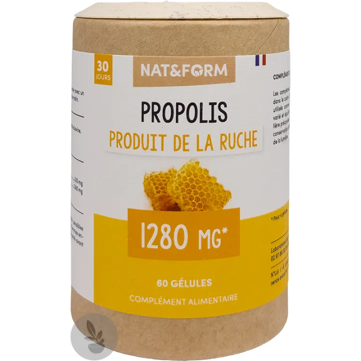 Nat & Form Propoli 60 capsule