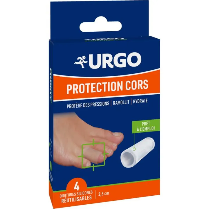 Urgo Protection Cors Digitubes Pré-découpés boite de 4