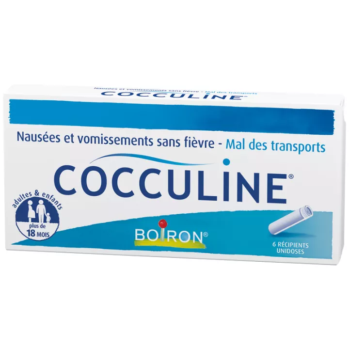 Cocculine Mal des Transports Boiron Omeopatia 6 dosi singole