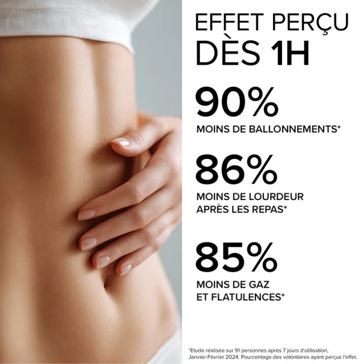 Arkocaps Charbon Végétal Activé Bio Opgeblazen gevoel & Winderigheid