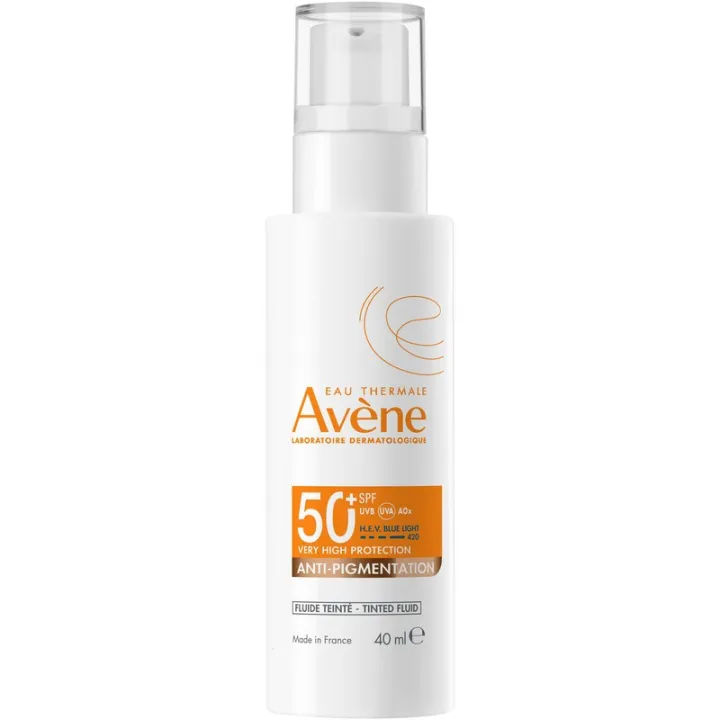 Avène Getöntes Sonnenschutzfluid gegen Pigmentflecken LSF 50+ 40 ml