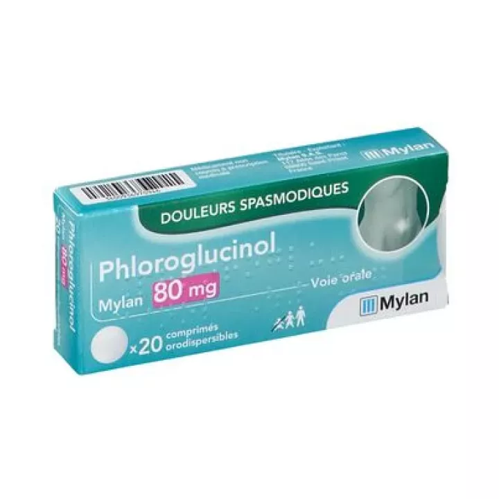 Phloroglucinol 80 mg Mylan Viatris 20 comprimés orodispersibles