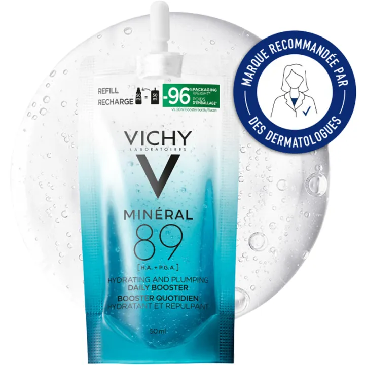 Vichy Minéral 89 Täglicher Feuchtigkeits- und Aufpolsterungs-Booster 50 ml