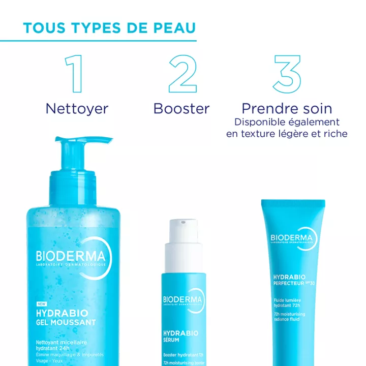 Bioderma Hydrabio Perfecting SPF30 Hydraterende Lichtgevende Fluïde 40 ml