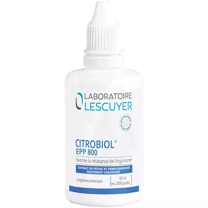 Lescuyer Citrobiol EPP 800 Resistance de l'Organisme 100 ml