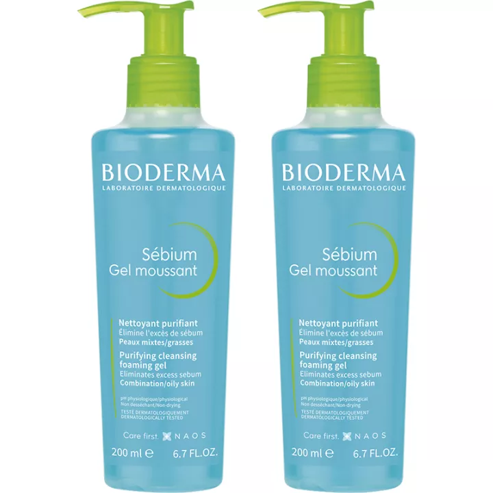 Bioderma Sebium Gel detergente schiumogeno purificante