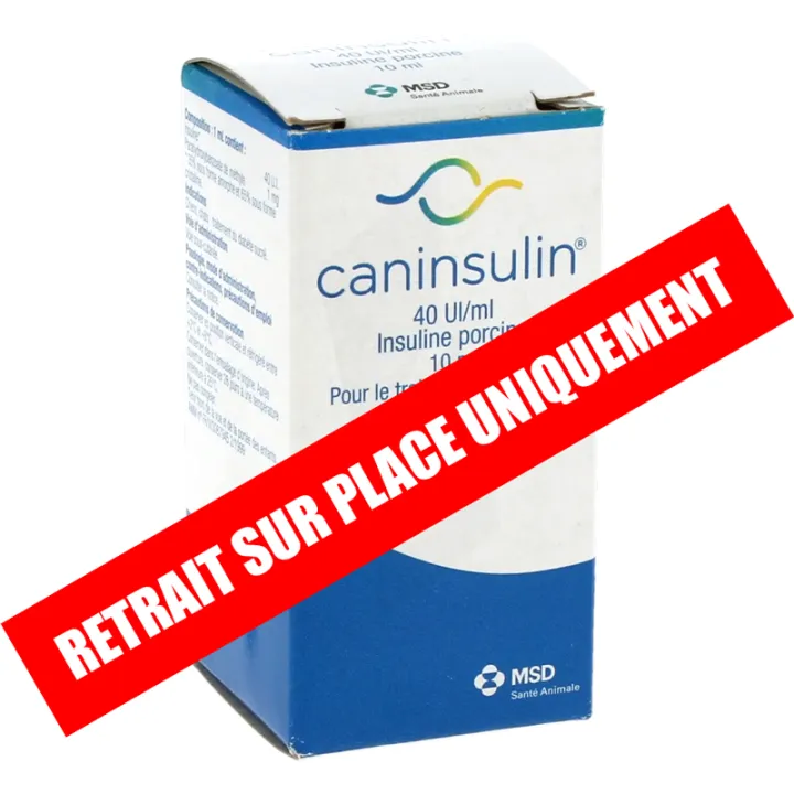 Caninsulin Insuline injectable 10ml