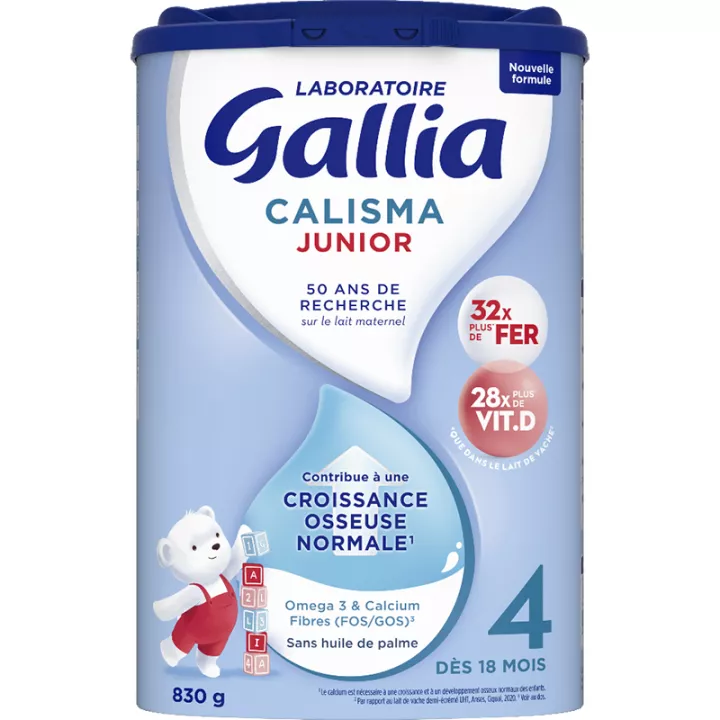 Gallia Calisma Junior 4 From 18 Months 830 g