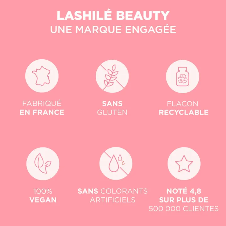 Lashilé Beauty Good Hair Vitamines Boost, 60 gominolas