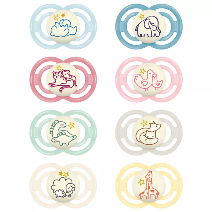 Mam Pacifier Perfect Night +6 Months set of 2 Ref 72