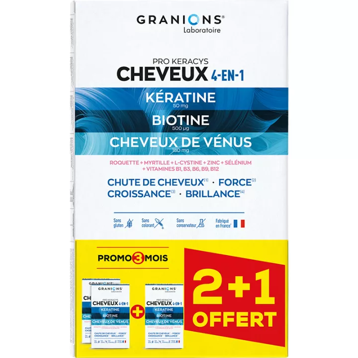 Granions Pro Keracys Hair 4-in-1 tablets