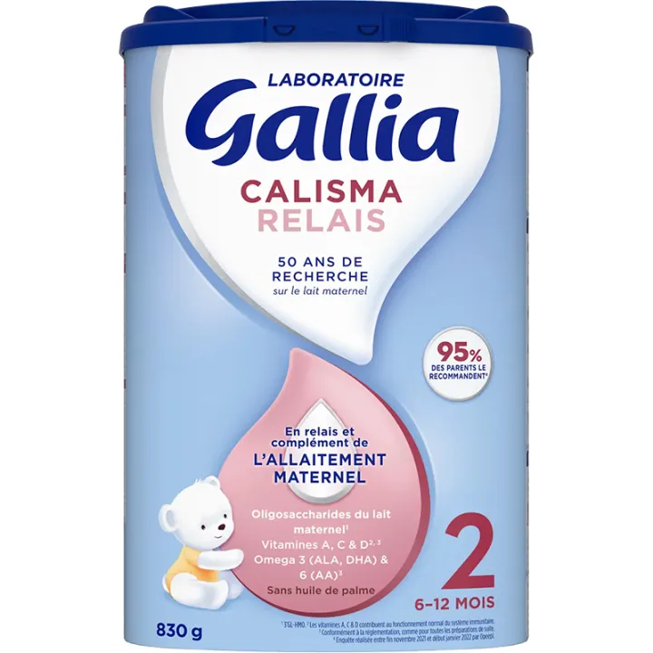 Gallia Calisma Relais 2 Breastfeeding 6-12 Months 800 g