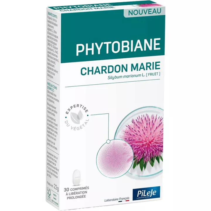 Phytobiane Milk Thistle 30 tablets Pileje