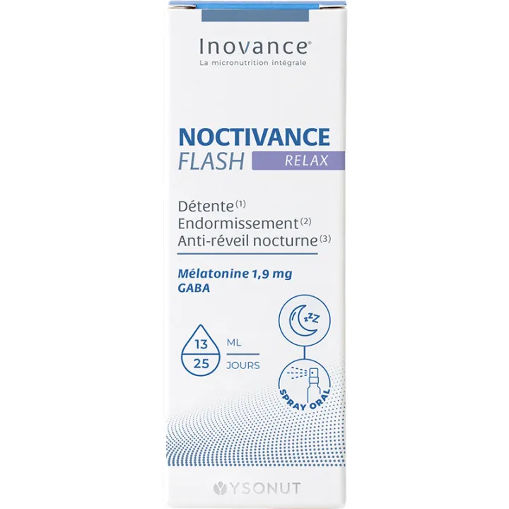 Noctivance Relax Flash Mélatonine Inovance Spray 13ml