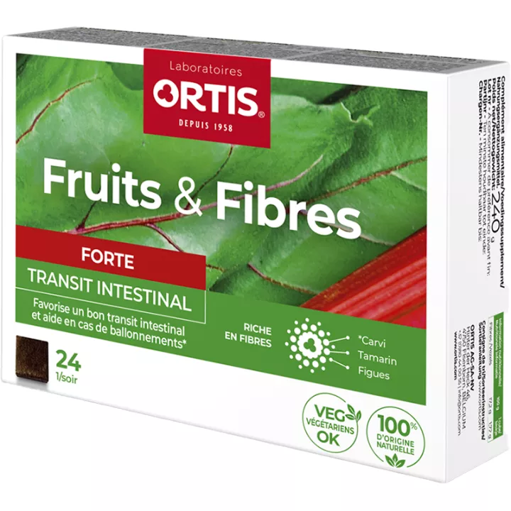 Ortis Frutta e Fibre Forte cubetti