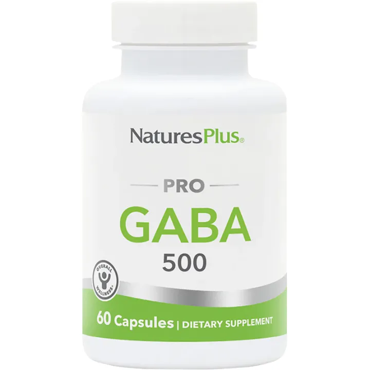 Pro-Gaba 500Mg Natures-Plus Ontspanning & Zenuwstelsel 60 capsules 