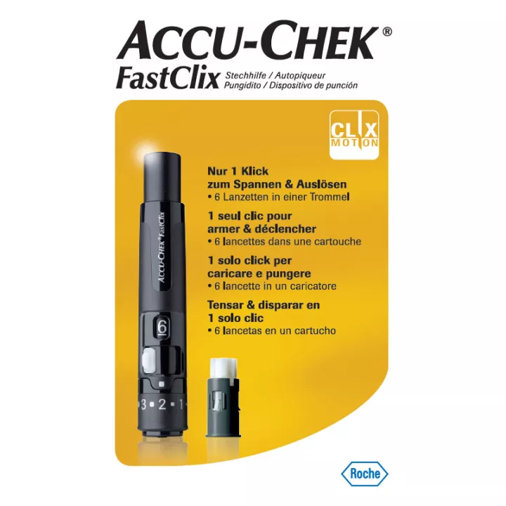 ACCU-CHEK FastClix LANCING