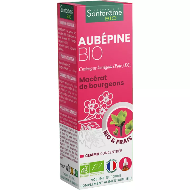 Santarome Weißdorn Knospe Bio 30ml