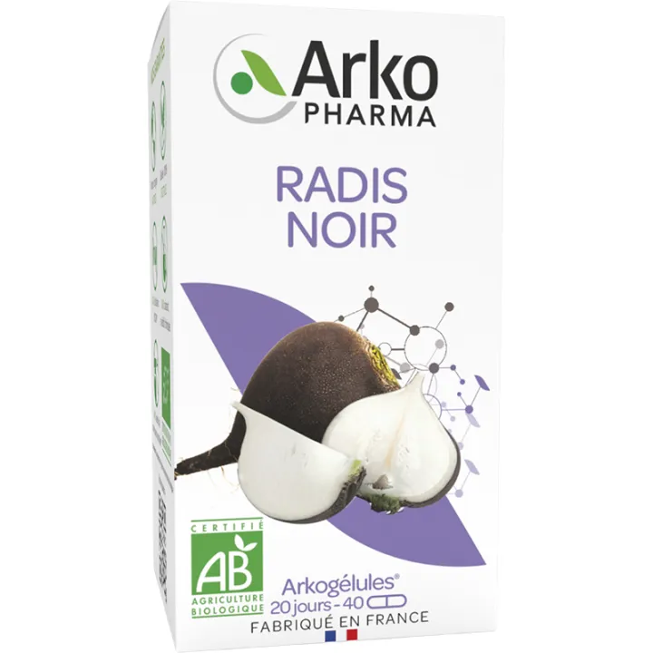 Arkogélules Radis Noir Raphanus Sativus Bio