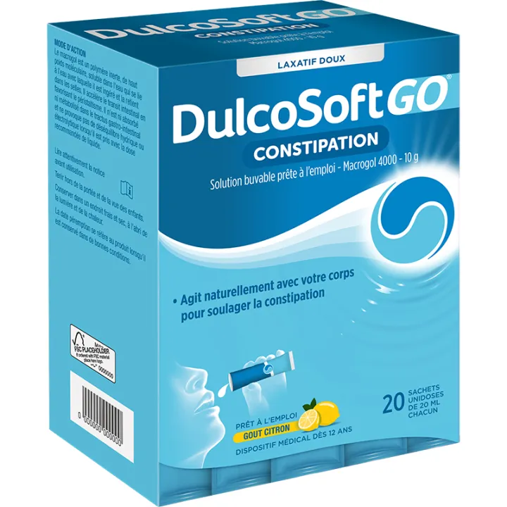 DulcoSoft Simeticone Opgeblazen gevoel 18 sachets