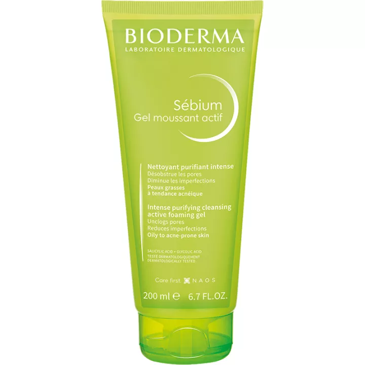 Bioderma Sebium Gel Espumante Ativo 200 ml