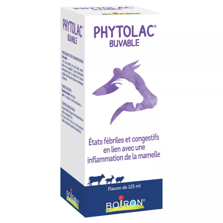 Phytolac États Fébriles Inflamation de la Mamelle Boiron 125 ml