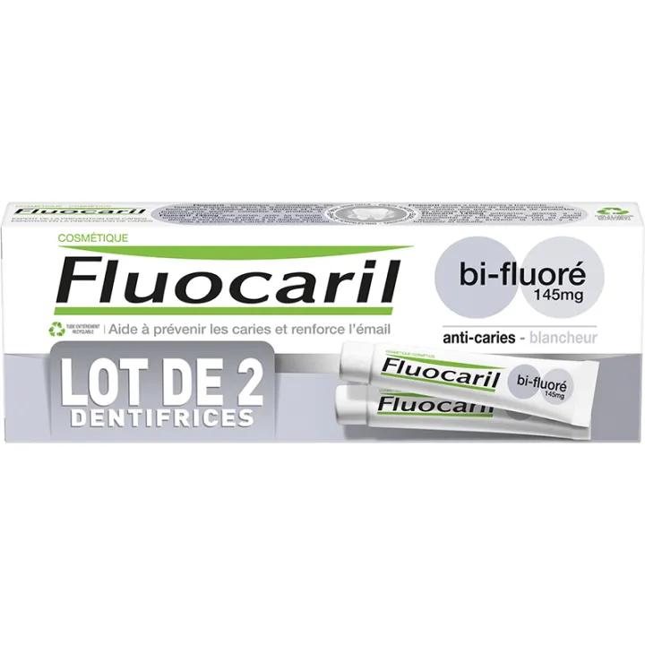 Fluocaril Bi-Fluoruro 145 mg Pasta dentífrica blanqueadora 75 ml