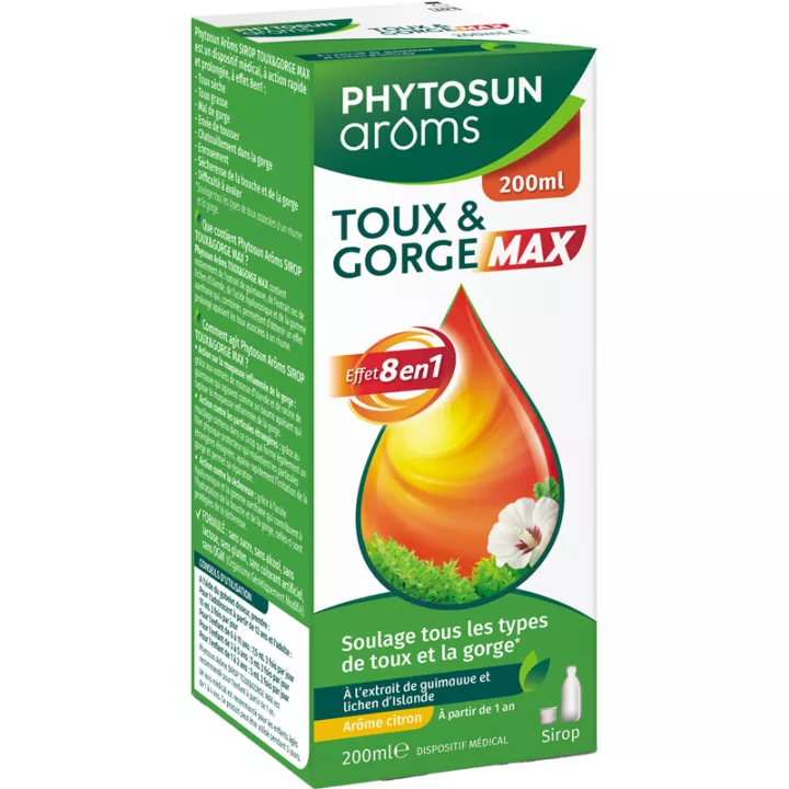 Phytosun Aroms Xarope para a Tosse e Garganta