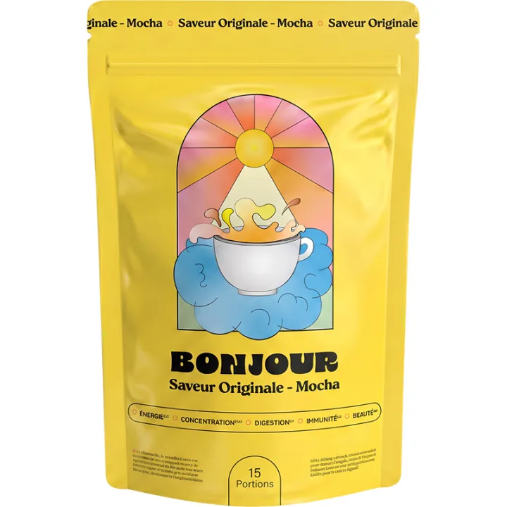 Bonjour Boisson Adaptogène Saveur Originale 15 portions