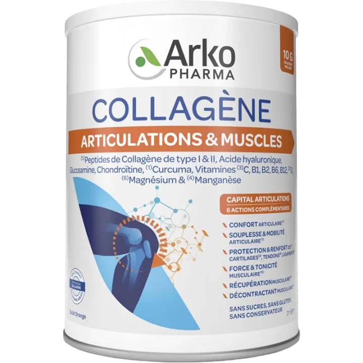 Colagénio Articulações e Músculos Arkopharma 260g