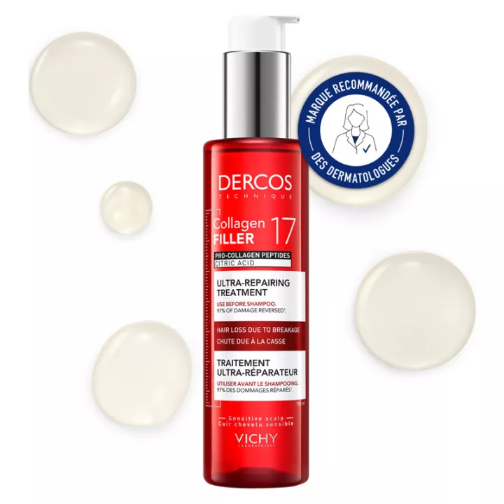 Dercos Collagen Filler 17 Ultra-Repairing Treatment 150 мл
