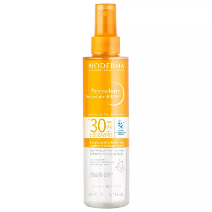 Bioderma Photoderm Zonnemelk Water Bronz SPF30 200 ml