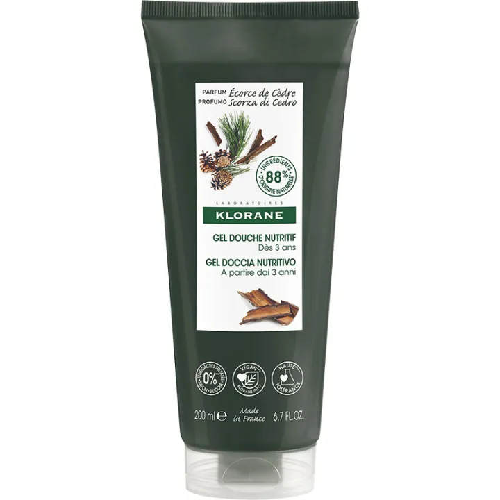 Klorane Gel Douche Nutritif au Capuaçu Bio 200 ml
