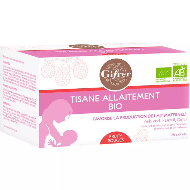 Gifrer Tisana biologica per l'allattamento al seno Bustine di tè