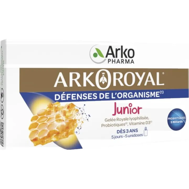Arkoroyal Defesas do Organismo Júnior 5 Doses Individuais